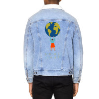 Dont Mess With Earth Tumblr (1) Unisex Sherpa-lined Denim Jacket | Artistshot