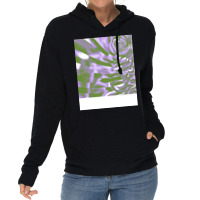 Genderqueer Pride Abstract Crumpled Striped Layers Lightweight Hoodie | Artistshot