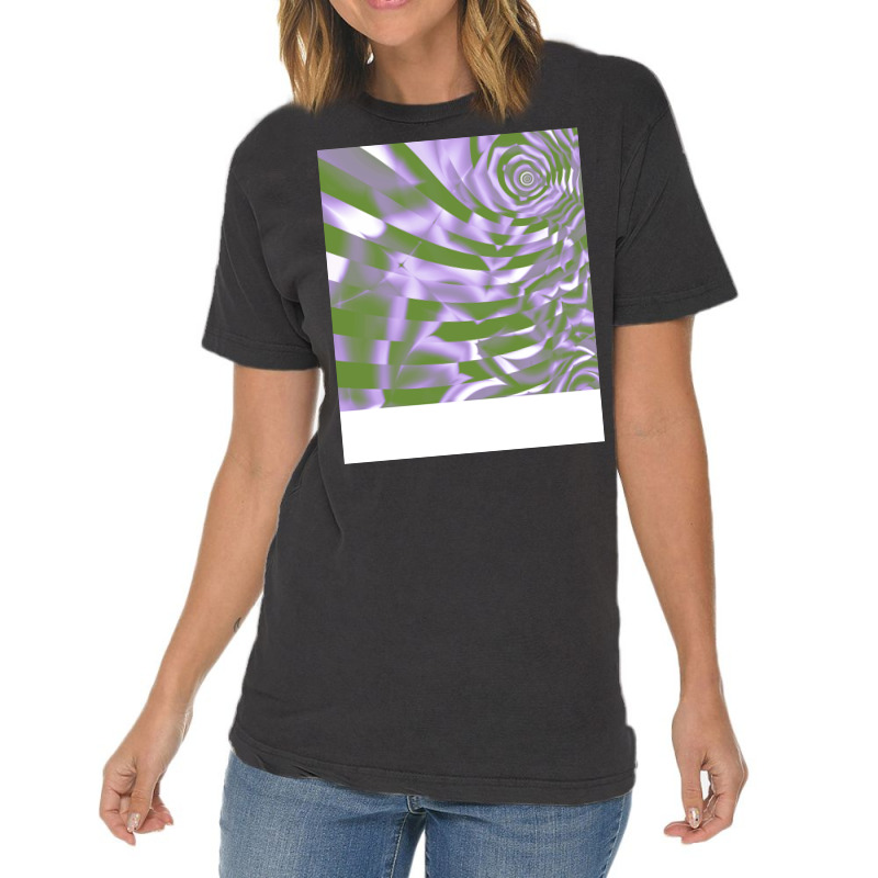 Genderqueer Pride Abstract Crumpled Striped Layers Vintage T-shirt | Artistshot