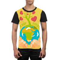 Earth Day Happy Earth Day Summer (1) (1) Graphic T-shirt | Artistshot