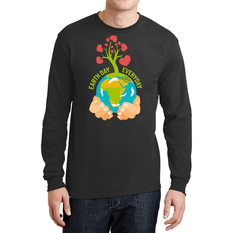 Earth Day Happy Earth Day Summer (1) (1) Long Sleeve Shirts | Artistshot