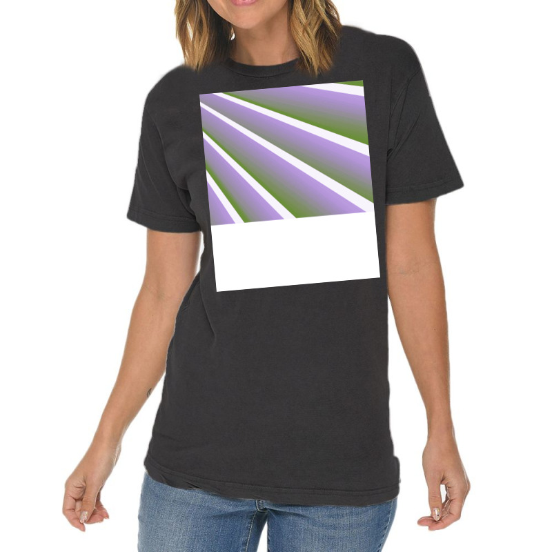 Genderqueer Pride Fanned Shaded Stripes Boy Vintage T-shirt | Artistshot