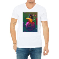 Earth Funny (1) (1) V-neck Tee | Artistshot