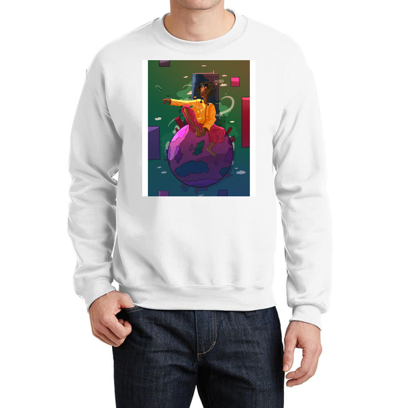 Earth Funny (1) (1) Crewneck Sweatshirt | Artistshot