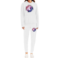 Paint Splatter Gender Fluid Pride Flag Lotus Symbo Hoodie & Jogger Set | Artistshot