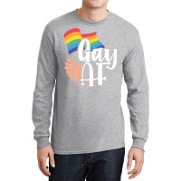 Lgbt Gay Pride Month Gay Af Music Long Sleeve Shirts | Artistshot