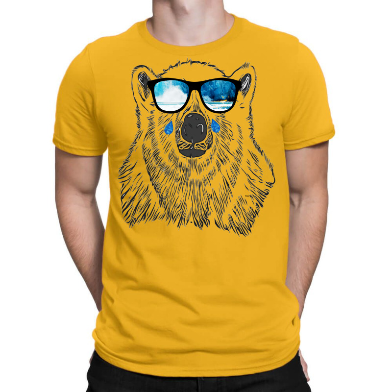 Polar Bear Habitat Loss To Global Warming In Arcti T-Shirt by kouchtolleyx | Artistshot