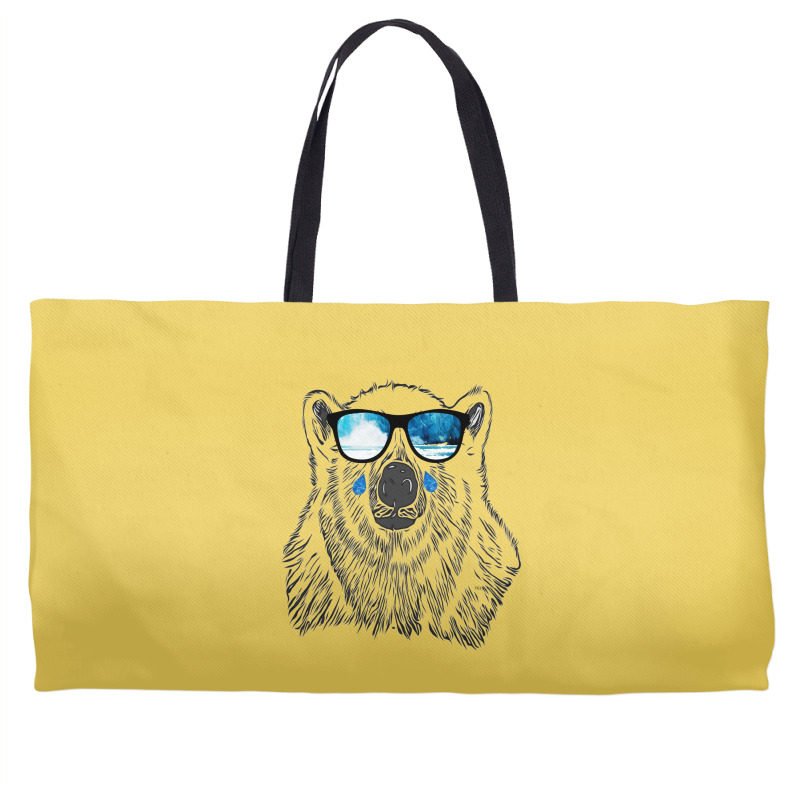 Custom Polar Bear Habitat Loss To Global Warming In Arcti Weekender Custom polar bear habitat loss to global warming in arcti weekender