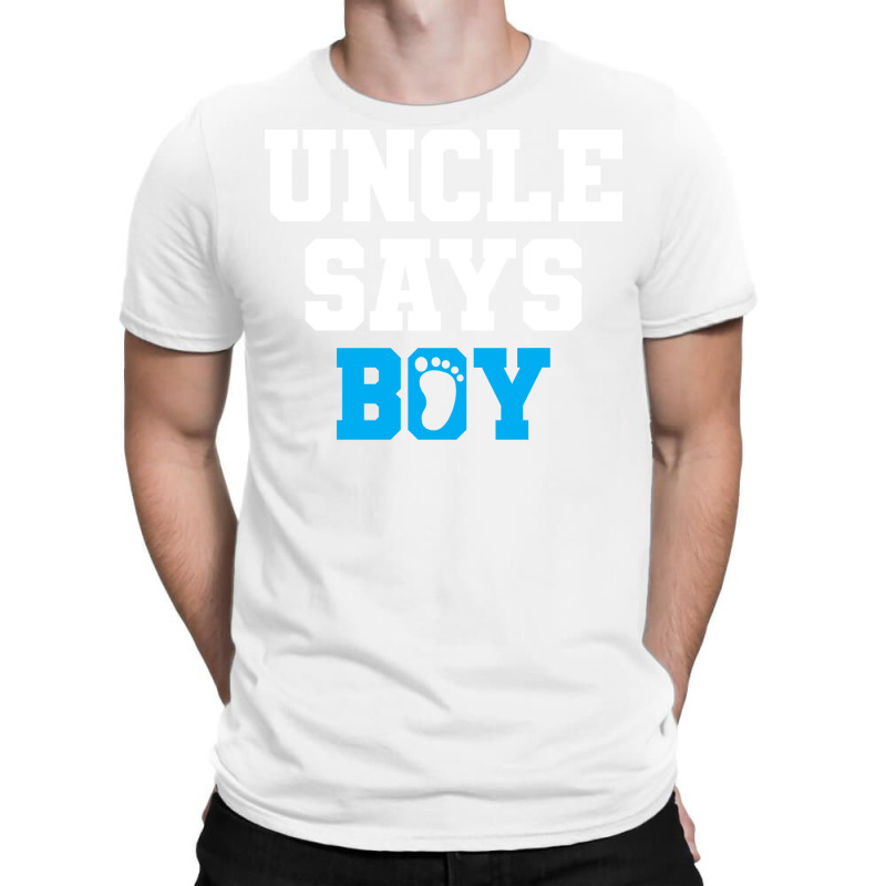 Gender Reveal Uncle Red T-shirt | Artistshot