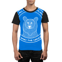 Grizzly Bear We All Share This Planet Dark Colors Graphic T-shirt | Artistshot