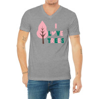 I Love Trees 70s (1) V-neck Tee | Artistshot