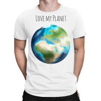 Love Planet Cute (1) (1) T-shirt | Artistshot