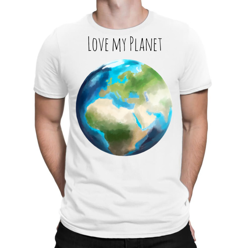 Love Planet Cute (1) (1) T-shirt | Artistshot