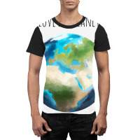 Love Planet Cute (1) (1) Graphic T-shirt | Artistshot