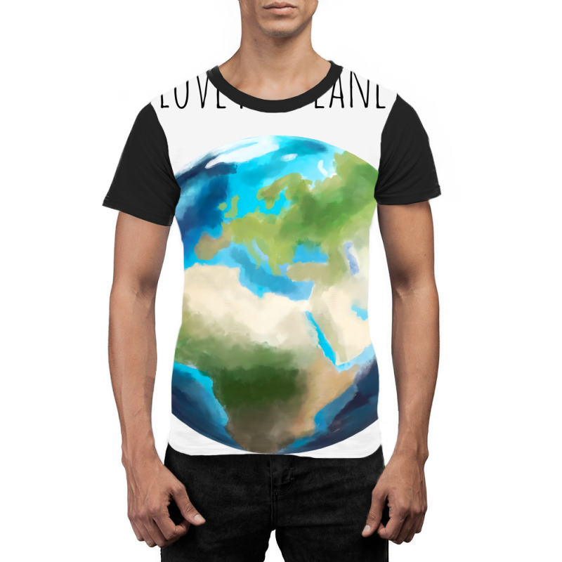 Love Planet Cute (1) (1) Graphic T-shirt | Artistshot