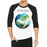 Love Planet Cute (1) (1) 3/4 Sleeve Shirt | Artistshot