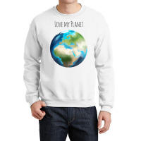 Love Planet Cute (1) (1) Crewneck Sweatshirt | Artistshot