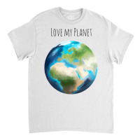 Love Planet Cute (1) (1) Classic T-shirt | Artistshot