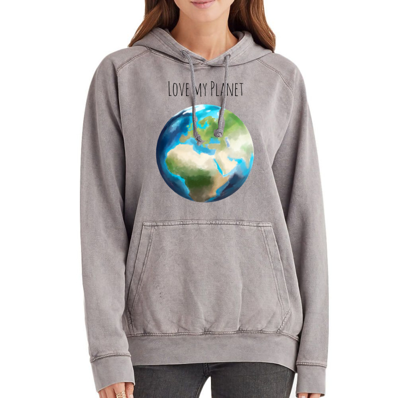 Love Planet Cute (1) (1) Vintage Hoodie | Artistshot