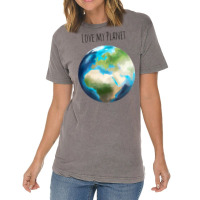 Love Planet Cute (1) (1) Vintage T-shirt | Artistshot