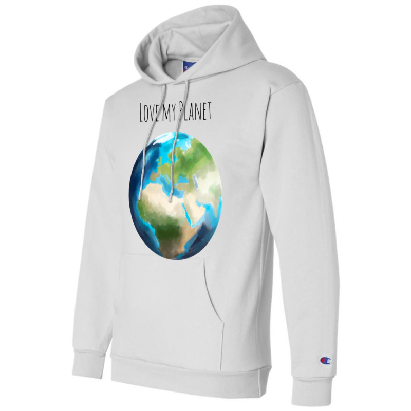 Love Planet Cute (1) (1) Champion Hoodie | Artistshot