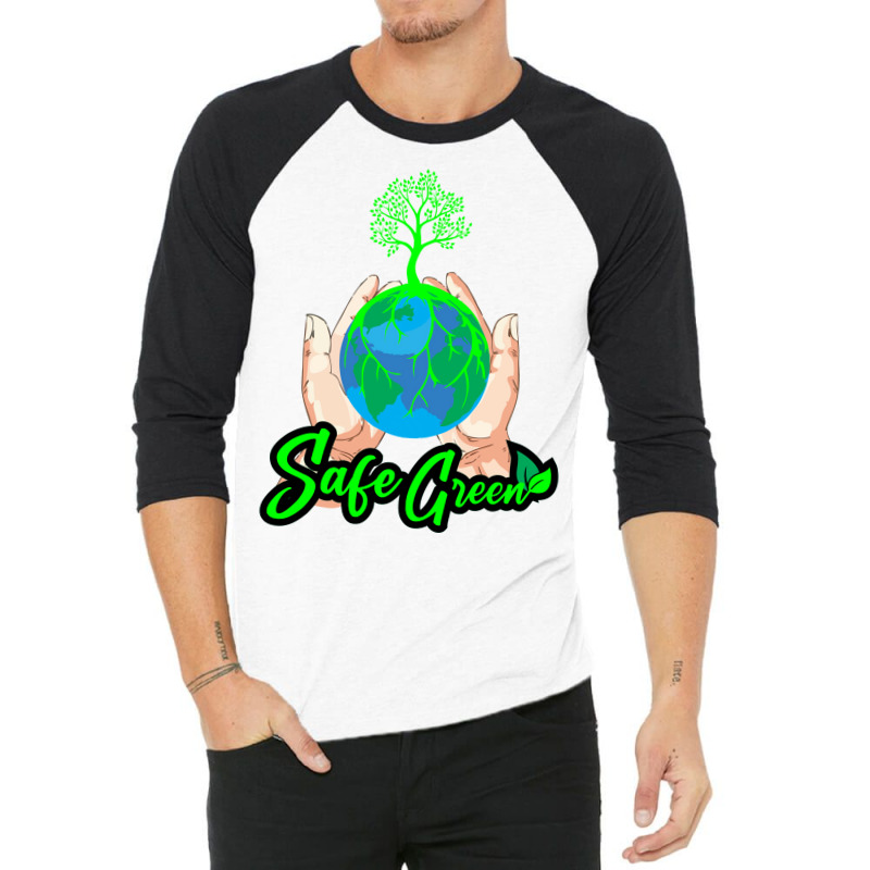 Save Green Humor (1) (1) 3/4 Sleeve Shirt | Artistshot