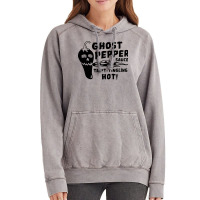 Ghost Pepper Sauce Quote Vintage Hoodie | Artistshot