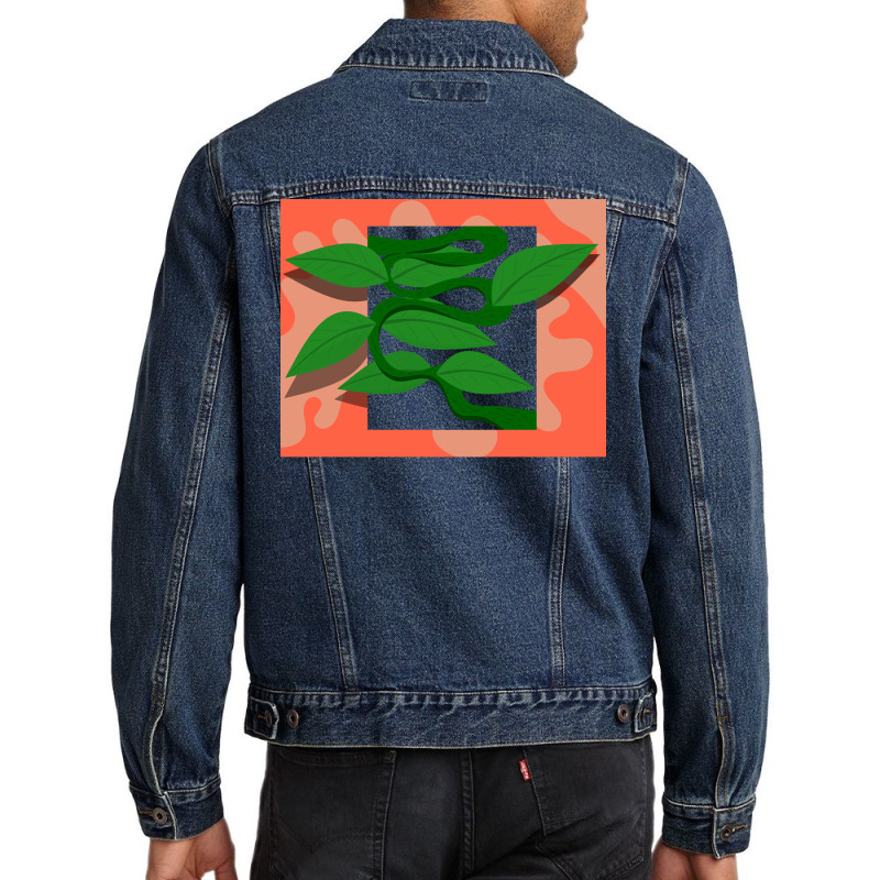 Plant Wall Summer (1) (1) Men Denim Jacket | Artistshot