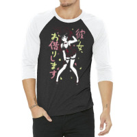 Chizuru Ichinose Love 3/4 Sleeve Shirt | Artistshot