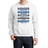 Reduce Reuse Recycle Aesthetic (1) (1) Crewneck Sweatshirt | Artistshot