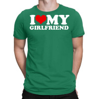 I Love My Girlfriend Hipster Cute T-shirt | Artistshot