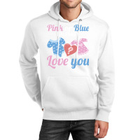 Pink Or Blue Party Ba Red Unisex Hoodie | Artistshot