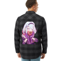 Love U Valentine Anime Travel Flannel Shirt | Artistshot