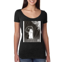 Rainy Night Blue Women's Triblend Scoop T-shirt | Artistshot