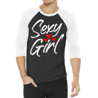 Sexy Girl Cute Top For Girlfriend Wife Women Tumbl 3/4 Sleeve Shirt | Artistshot