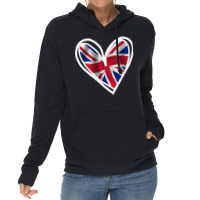 United Kingdom In My Heart Cute Design Gift For Lo Lightweight Hoodie | Artistshot