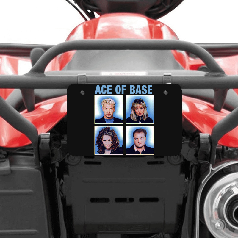 Vintage Ace Of The Base Atv License Plate | Artistshot