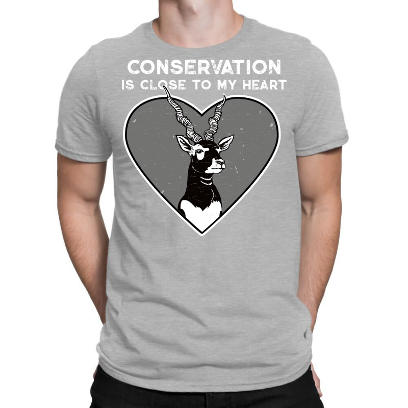 Blackbuck Conservation Heart Humor (1) (1) T-shirt | Artistshot