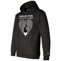 Blackbuck Conservation Heart Humor (1) (1) Champion Hoodie | Artistshot