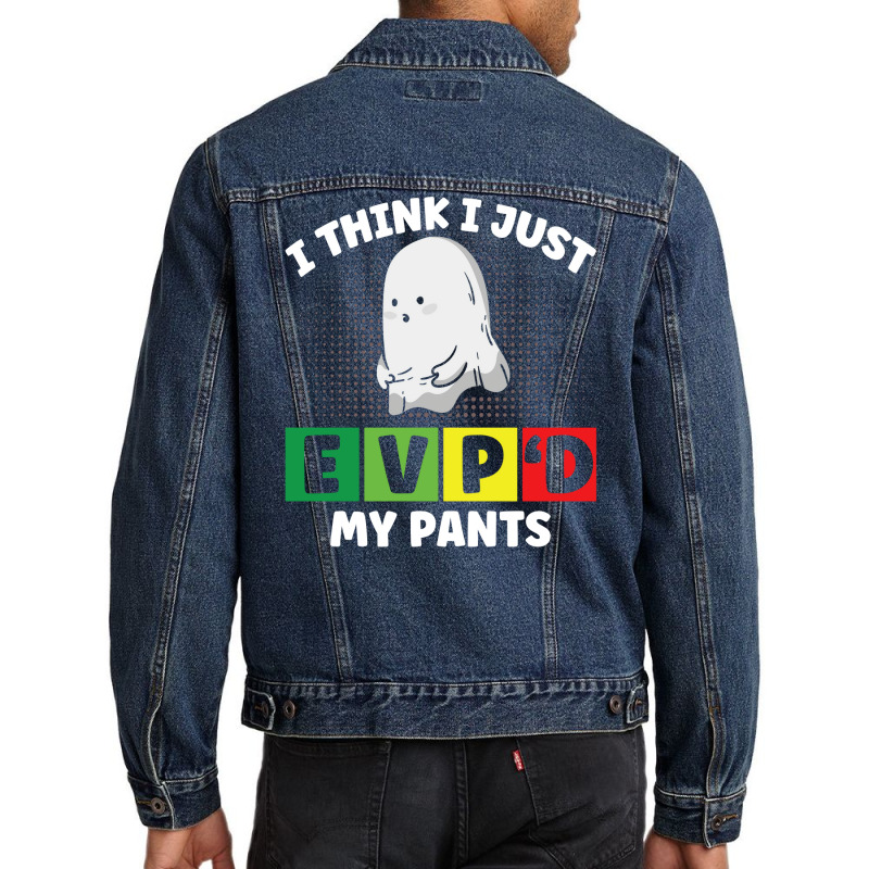 Evpd My Pants Ghost Hunter Paranormal Investigatio Men Denim Jacket by hogbavracamm | Artistshot