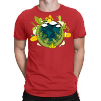 Earth Day 80s (1) (1) T-shirt | Artistshot