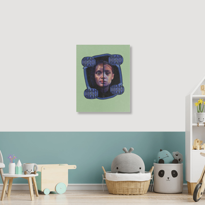 Blah Aesthetic (1) (1) Portrait Canvas Print | Artistshot