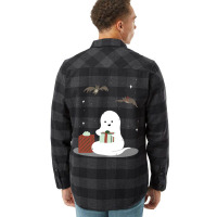 Ghost Bat Gifts Retro Flannel Shirt | Artistshot