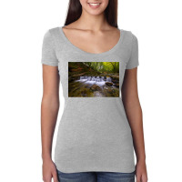 Tollymore Forest Park  County Down  Northern Irela Women's Triblend Scoop T-shirt | Artistshot