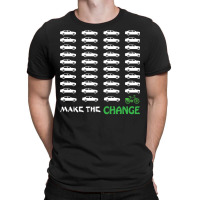 Cyclists Make The Change Climate Awareness Car And T-shirt | Artistshot