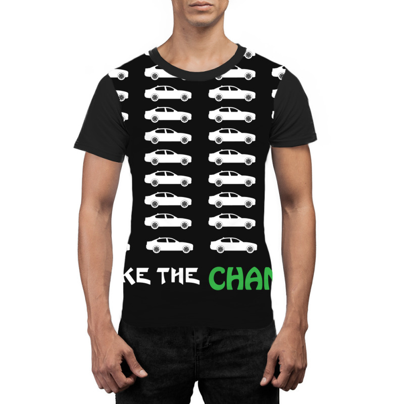 Cyclists Make The Change Climate Awareness Car And Graphic T-shirt | Artistshot