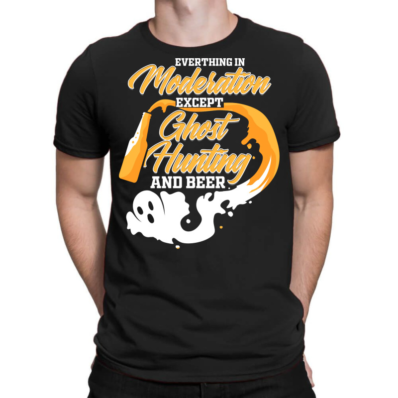 Ghost Hunting Beer Ghost Hunter Paranormal Trendin T-shirt | Artistshot