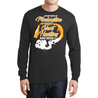 Ghost Hunting Beer Ghost Hunter Paranormal Trendin Long Sleeve Shirts | Artistshot