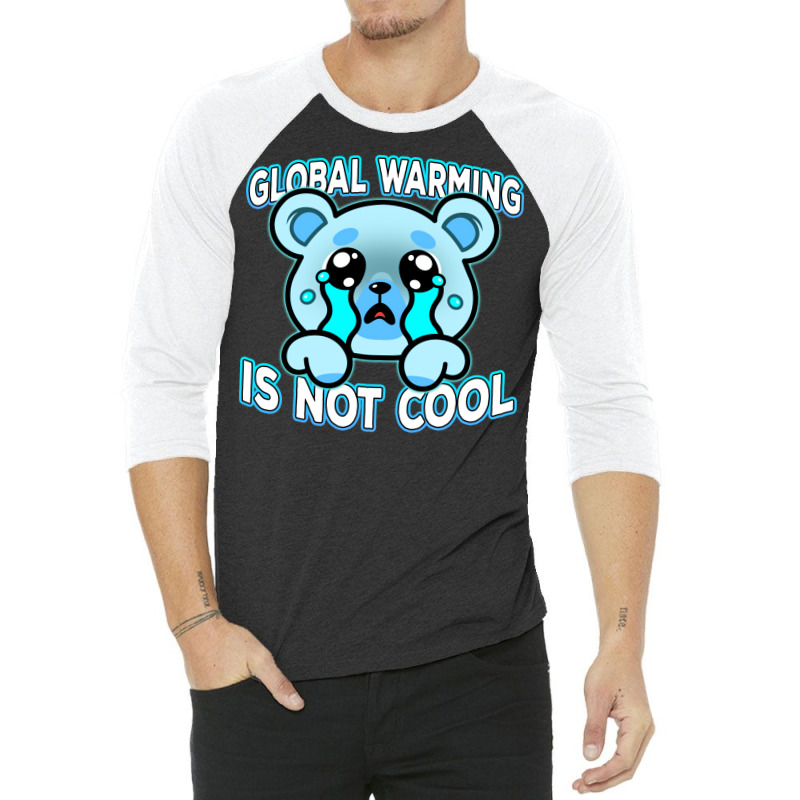 Global Warming Is Not Cool Vintage (1) (1) 3/4 Sleeve Shirt | Artistshot