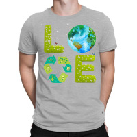 Love Planet Earth World Earth Day Green Environmen T-shirt | Artistshot